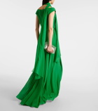 Elie Saab Off-shoulder silk gown