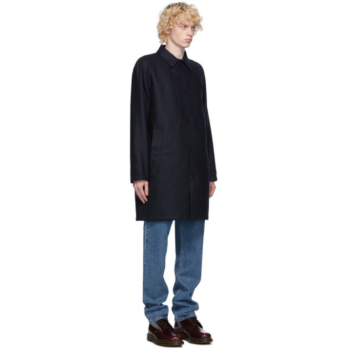 Norse Projects Reversible Black and Navy Svalbard Gore-Tex® Infinium ...