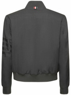 THOM BROWNE - Zipped Wool Casual Jacket