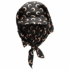 Marine Serre Women's Moon Silk Veiled Cap in Inverse Tan 