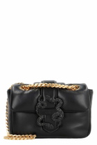 Just Cavalli Iconic Snake Puffy Crossbody Bag