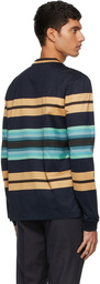 Paul Smith Navy Degrade Stripe T-Shirt