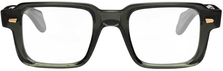 Photo: Cutler And Gross Indigo 1393 Optical Square Glasses