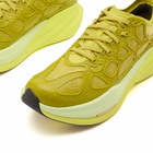 HOKA ONE ONE U Mach X Caged Sneaker in Pea Green/Hoka Citru
