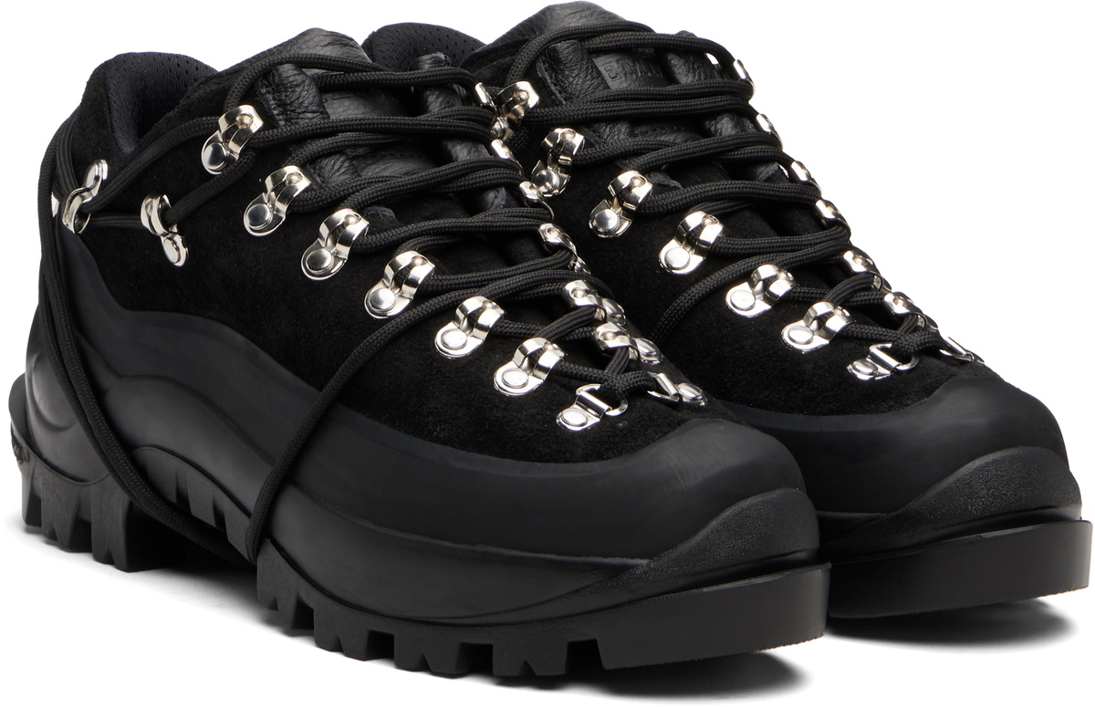 HELIOT EMIL Black Low Hiking Boots