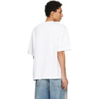 Off-White White Rave Painting Skate T-shirt