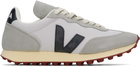 VEJA Gray & Black Rio Branco Alveomesh Sneakers