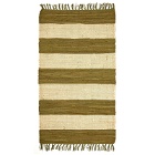 Bongusta Chindy Rug - Large in Army/Beige