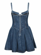 self-portrait Blue Denim Mini Dress