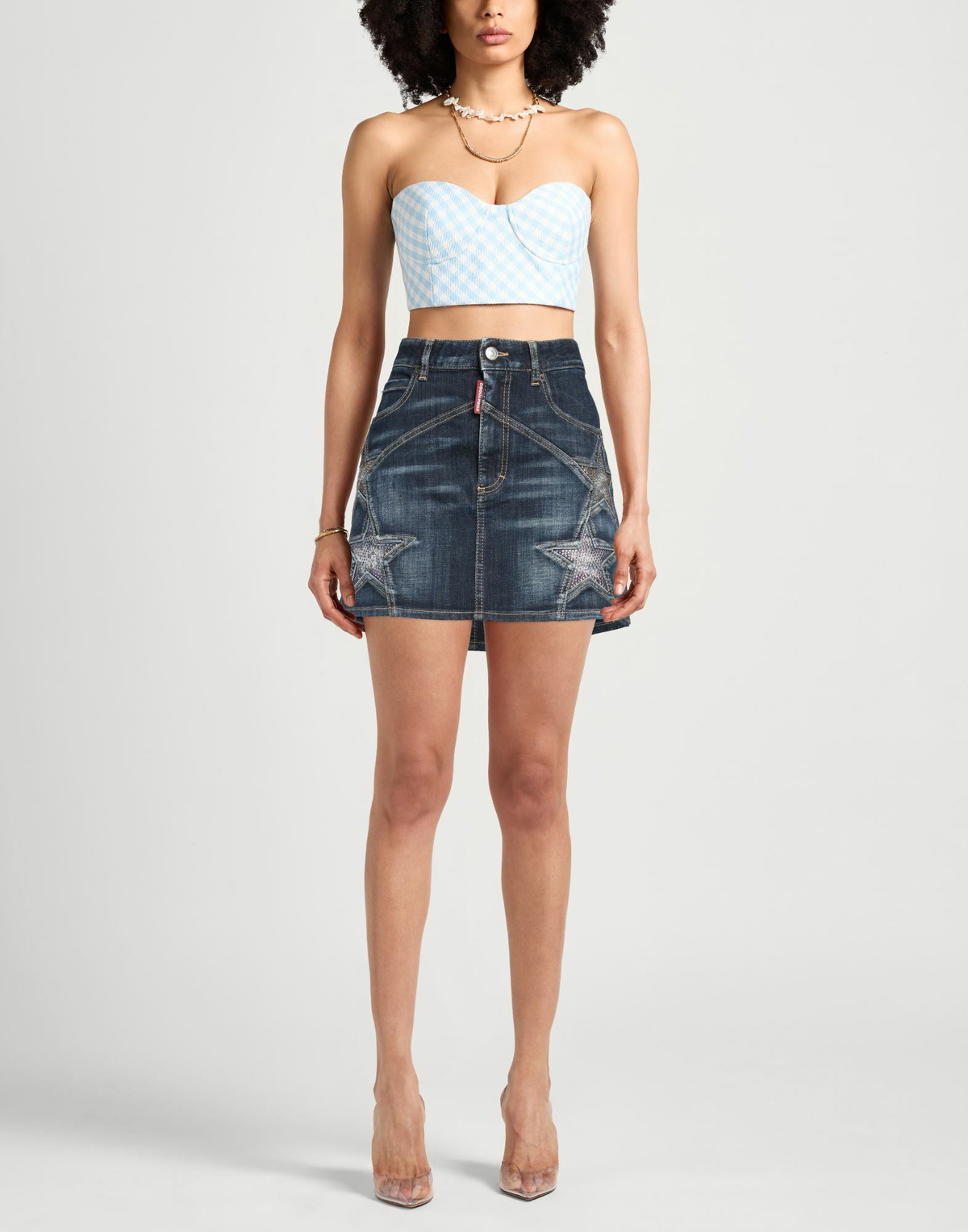 Dsquared2 Womens Denim skirt in Blue