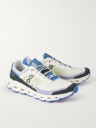 ON - Cloudvista Neoprene-Trimmed Mesh Running Sneakers - Blue
