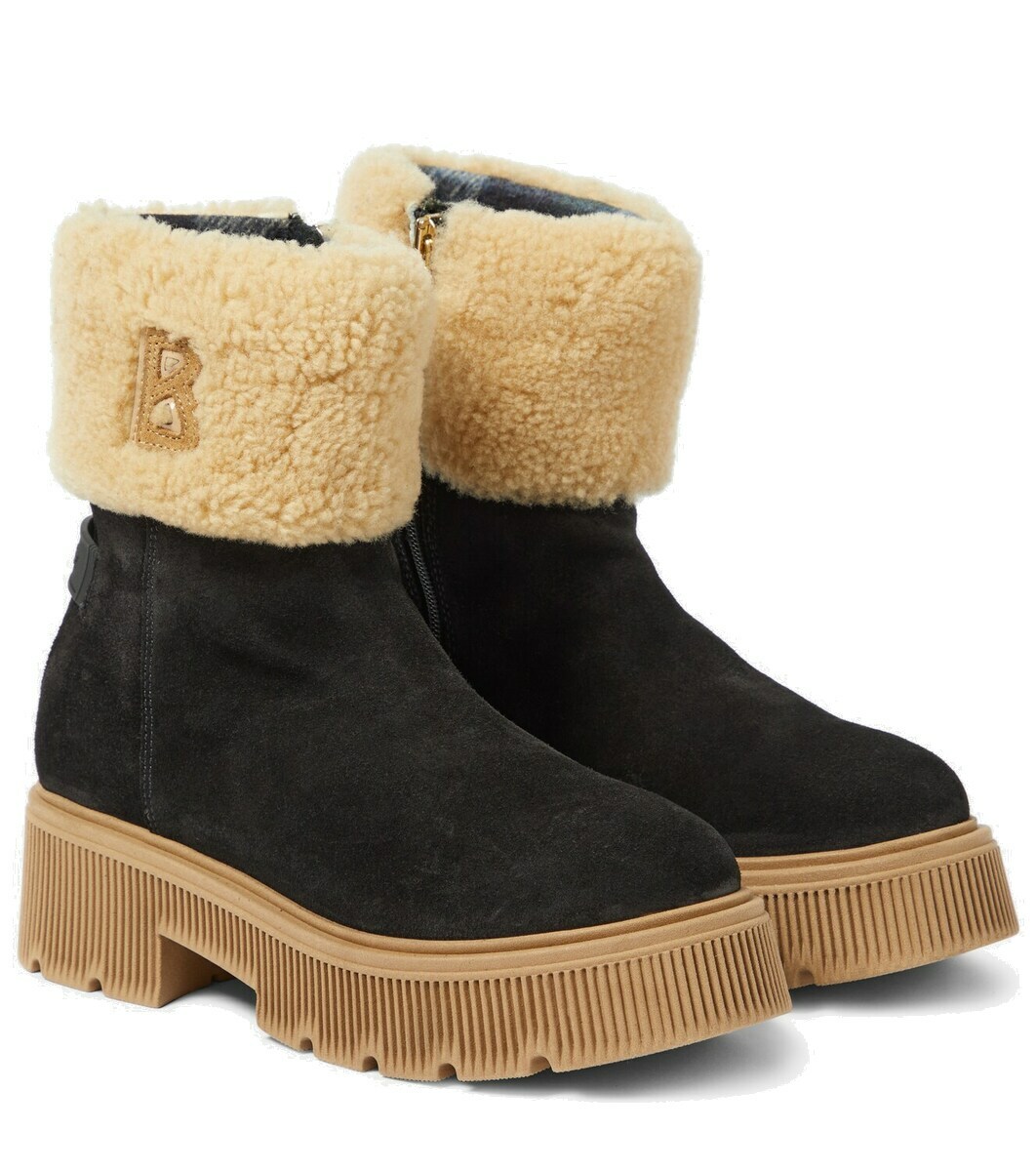 Bogner Turin 2B shearling-lined suede ankle boots Bogner
