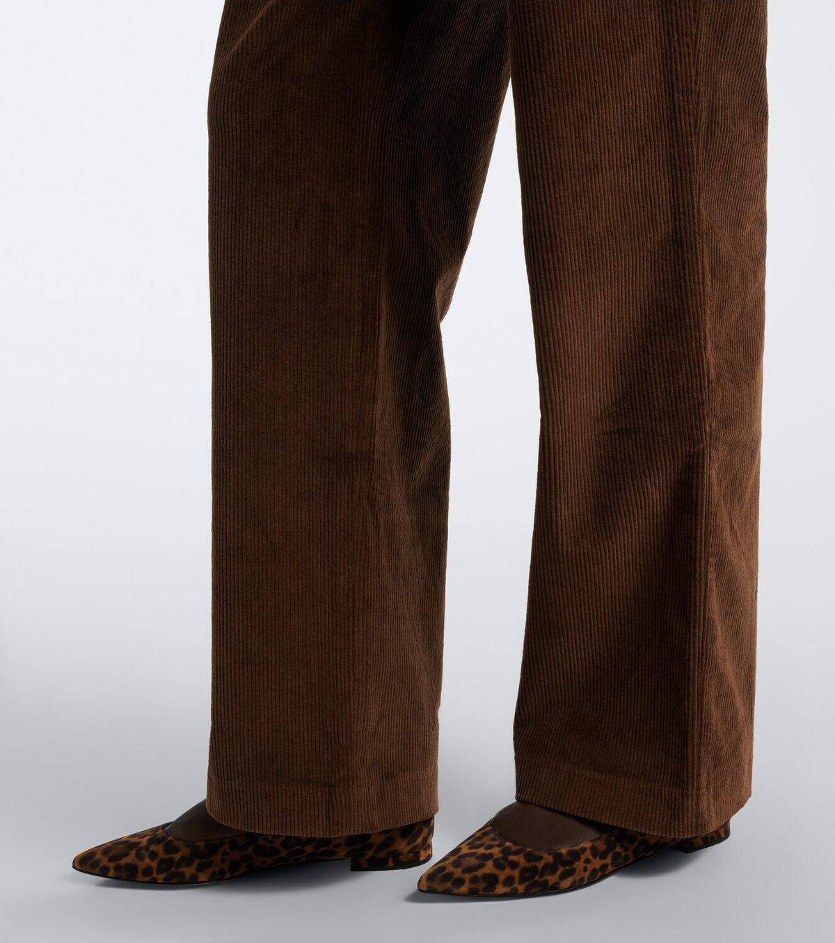 Aya Muse Aven cotton-blend corduroy wide-leg pants