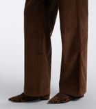 Aya Muse Aven cotton-blend corduroy wide-leg pants