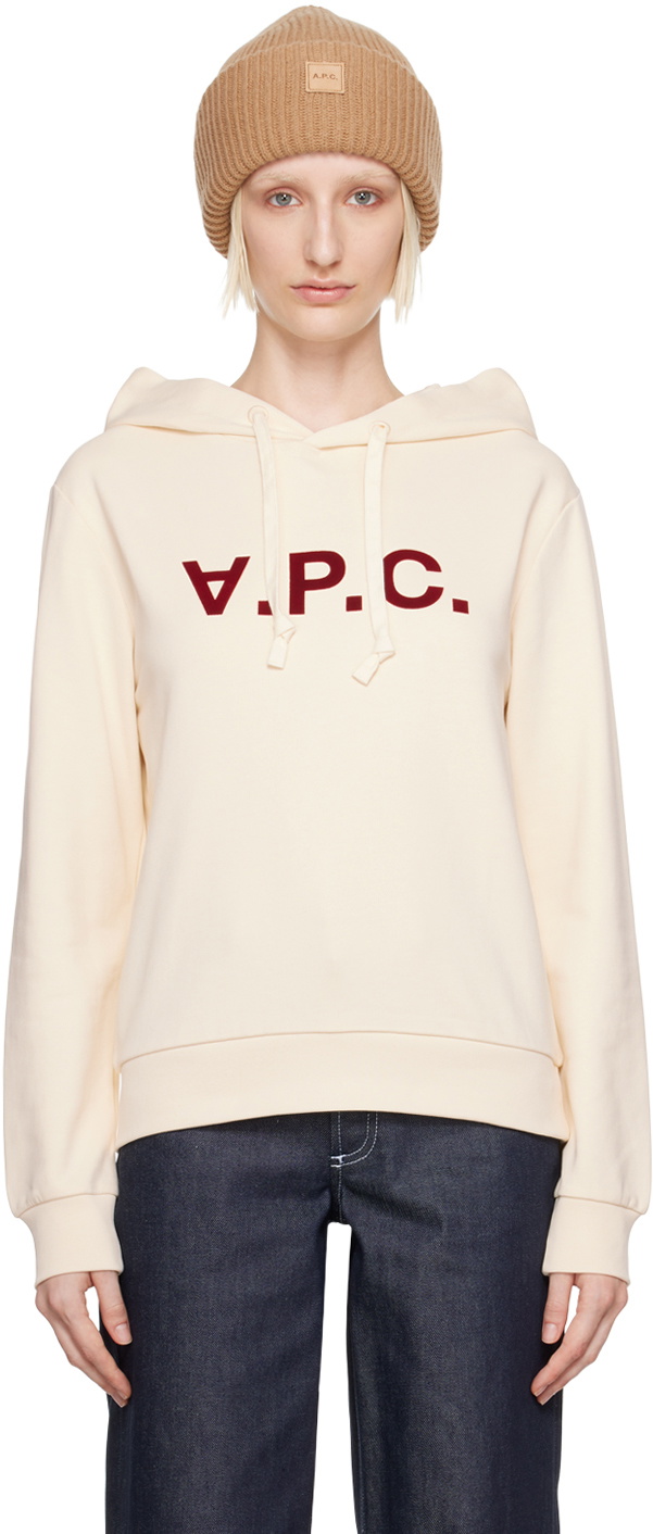 A.P.C. Grey US Logo Hoodie A.P.C.