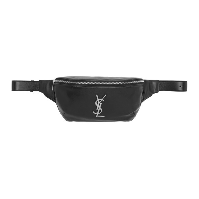 Photo: Saint Laurent Black Classic Monogramme Belt Bag