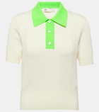 Tory Sport Pointelle cotton polo shirt