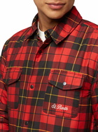 MC2 Saint Barth Technic Fabric Overshirt Chalet With Check Print