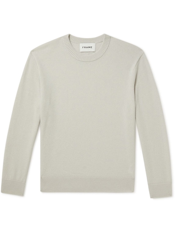 Photo: FRAME - Cashmere Sweater - Gray