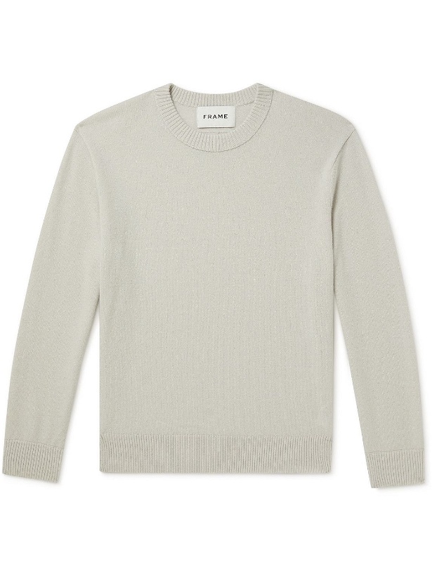 Photo: FRAME - Cashmere Sweater - Gray