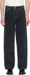 Kenzo Black Kenzo Paris Botan Loose Fit Jeans