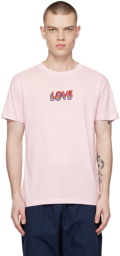 VIKTOR & ROLF MISTER MISTER Pink 'Love' T-Shirt