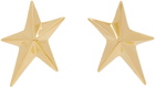 Mugler Gold Armor Earrings