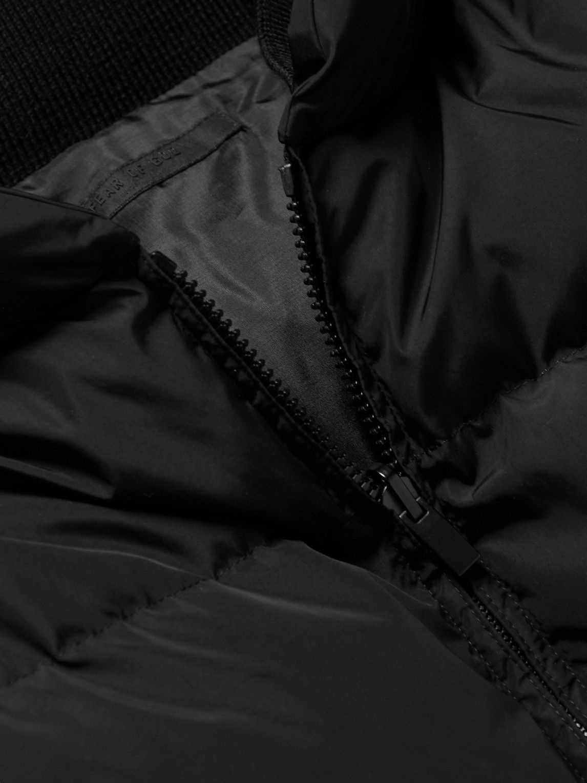 Fear of God Essentials Essentials Black Puffer Jacket