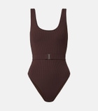 Melissa Odabash Rio belted swimsuit