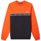 Fred Perry Authentic Taped Chest Crew Sweat