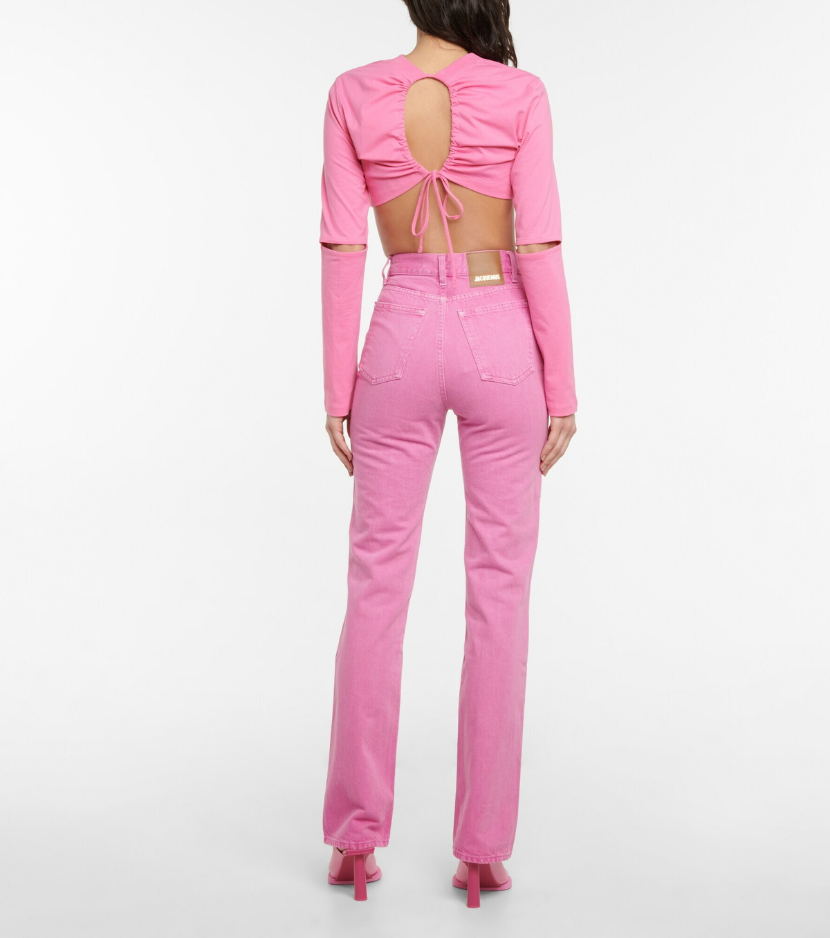 JACQUEMUS トップス Jacquemus Turtleneck short-sleeve Top | Black | FARFETCH