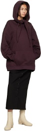 Raf Simons Purple Knot Hood Sweater