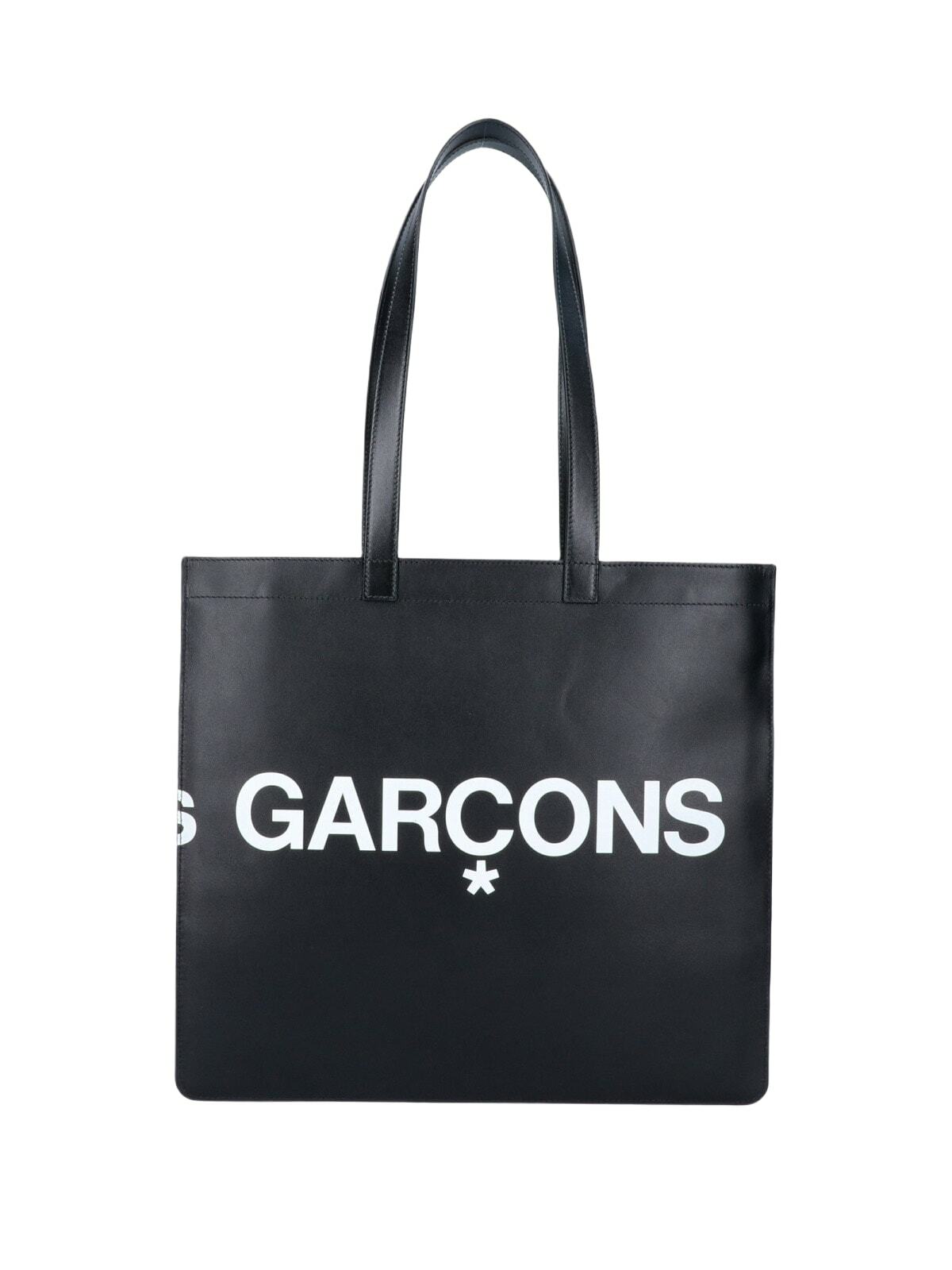 Comme des Garçons Wallet Logo Tote Bag