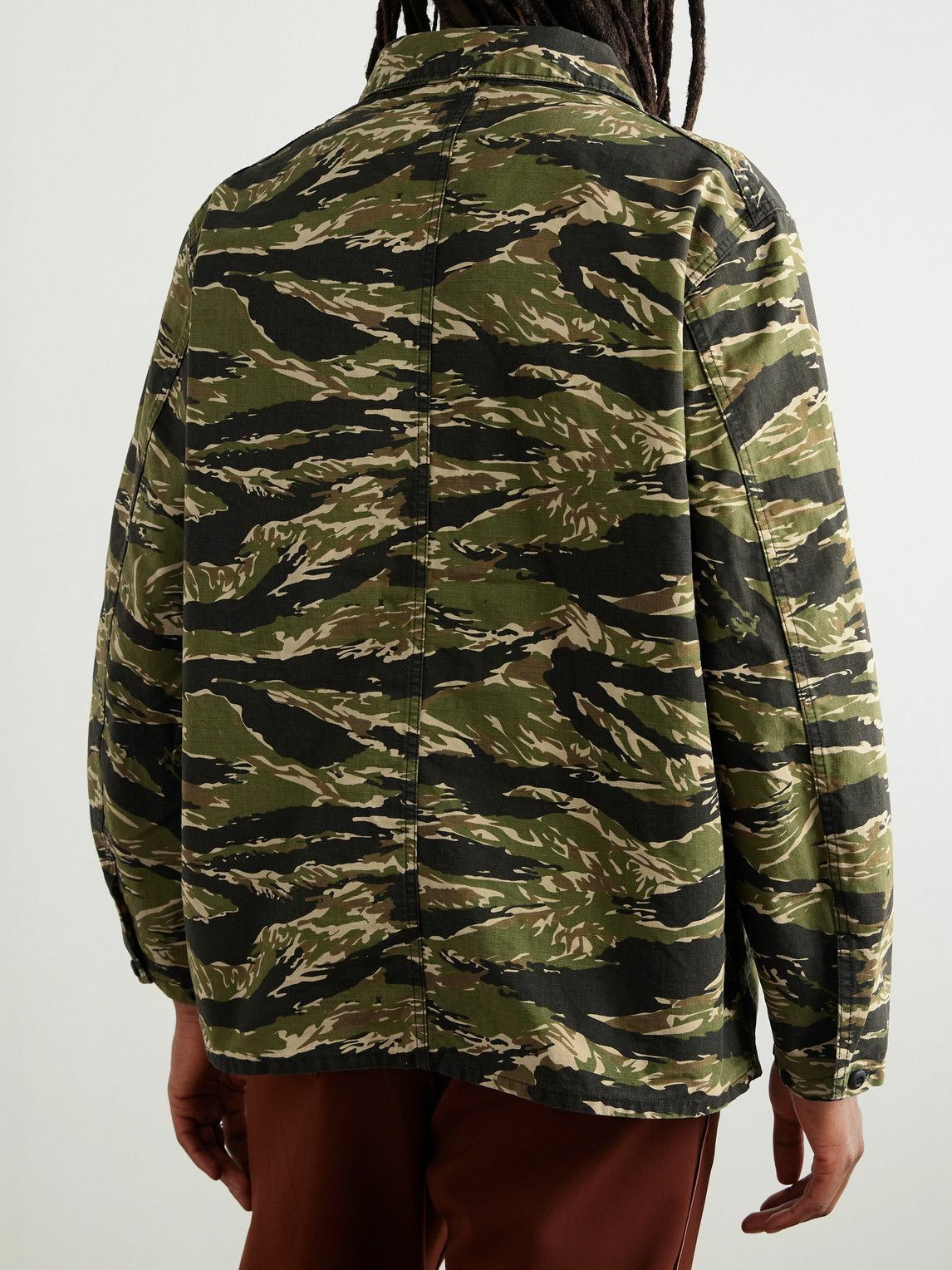 Needles - D.N. Coverall Camouflage-Print Cotton-Ripstop Chore