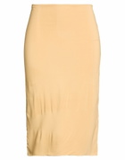 Jucca Womens Midi skirt in Sand