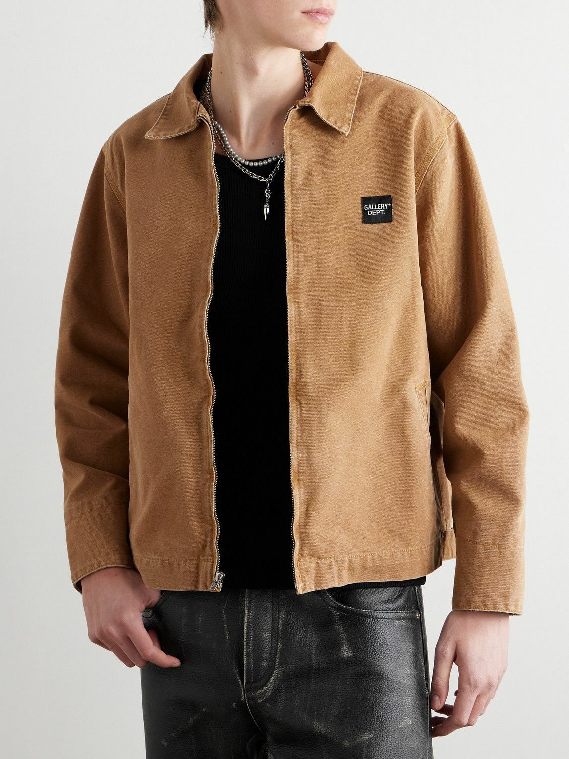 Gallery Dept. - Montecito Logo-Appliquéd Printed Cotton-Canvas