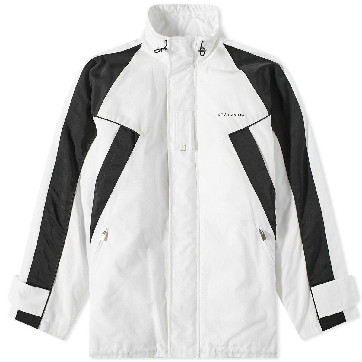 Photo: 1017 ALYX 9SM Men's Sail Lightweight Jacket in White/Black