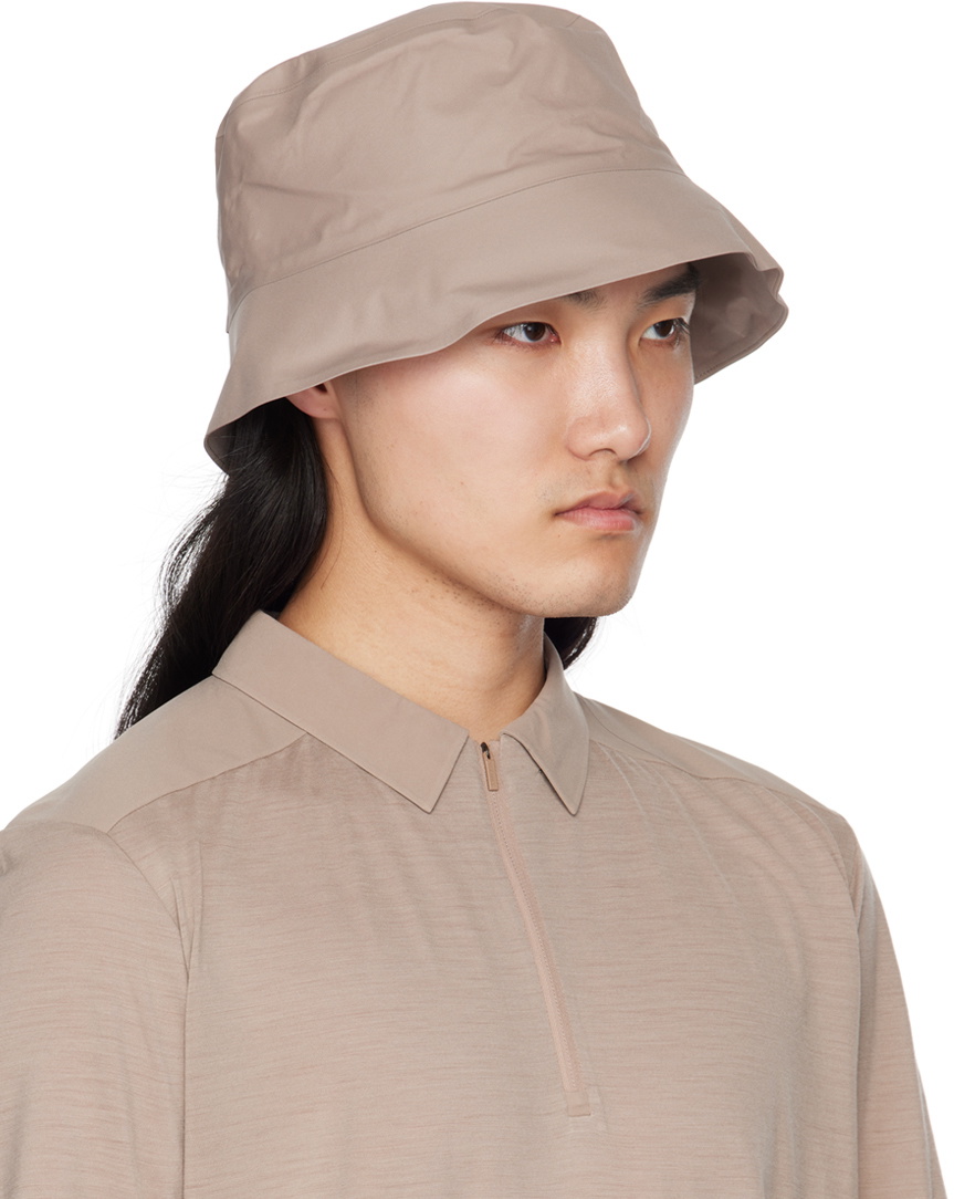 Veilance Brown Waterproof Bucket Hat Arc'teryx Veilance