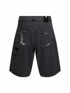 1017 ALYX 9SM Distressed Denim Shorts with buckle