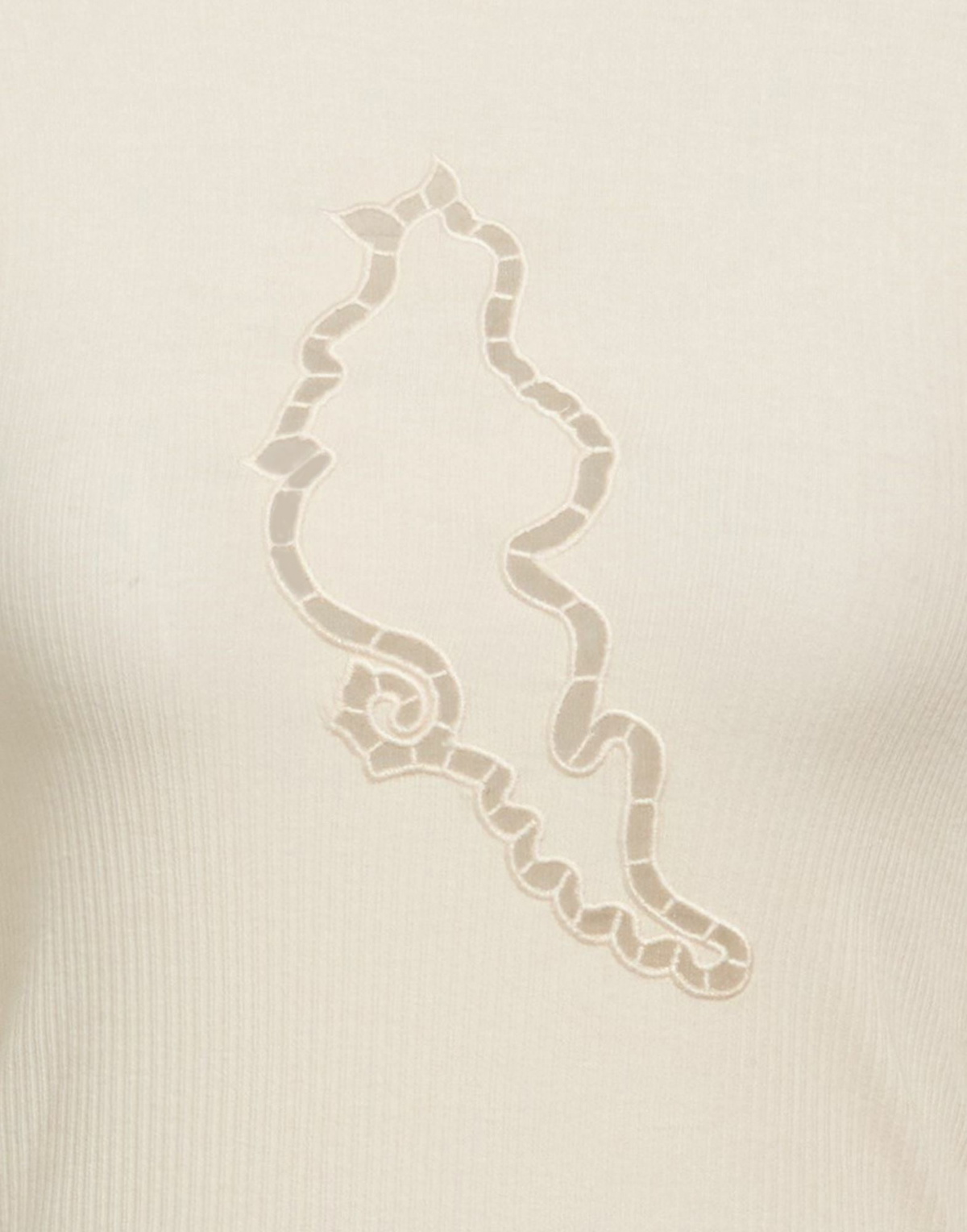 Baserange Womens T-shirt Cream