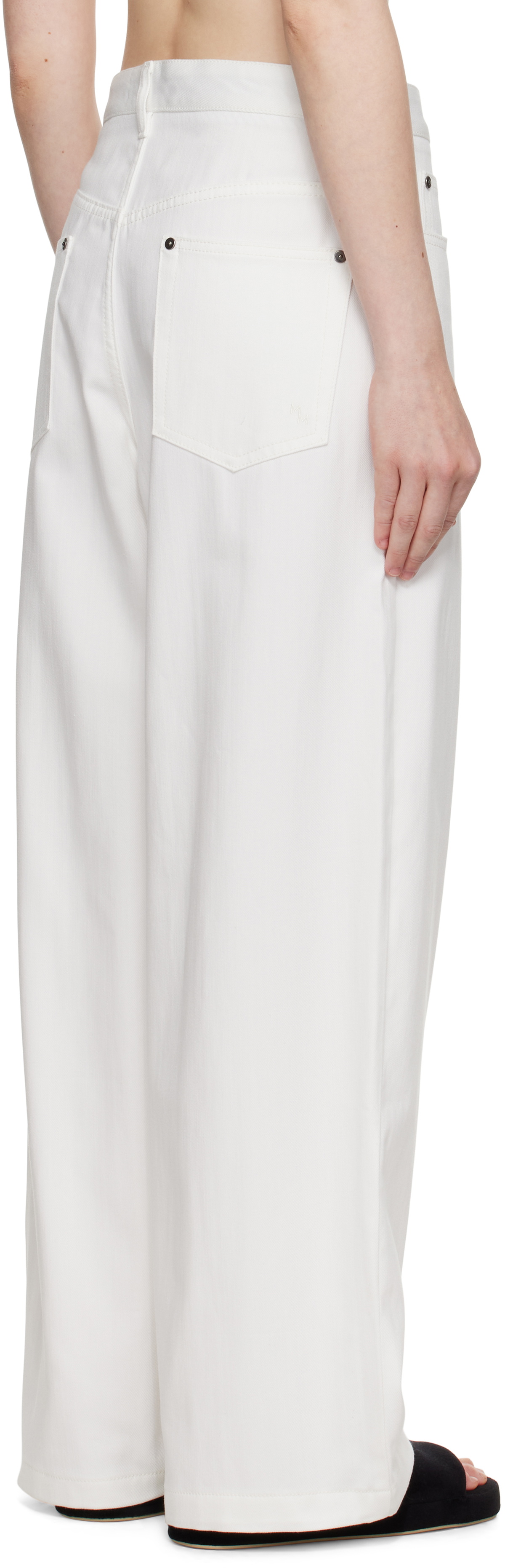 Maria McManus White Massive Jeans