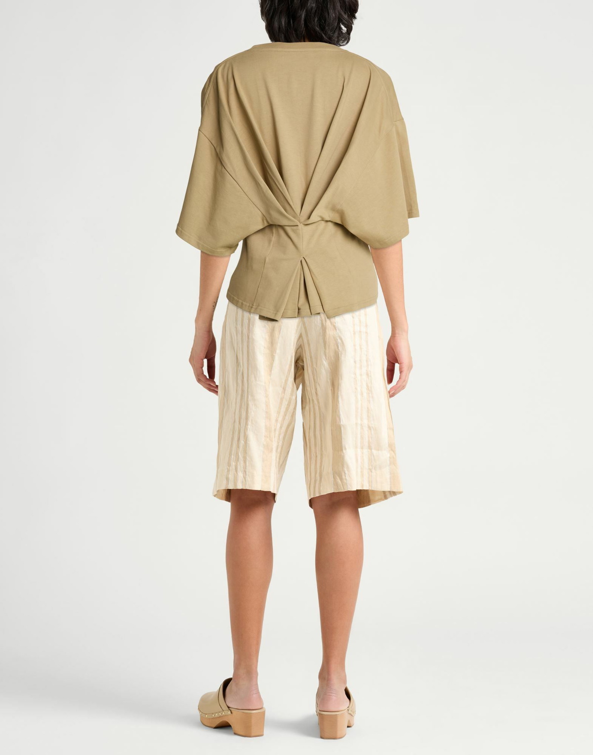 Darkpark Womens T-shirt in Beige