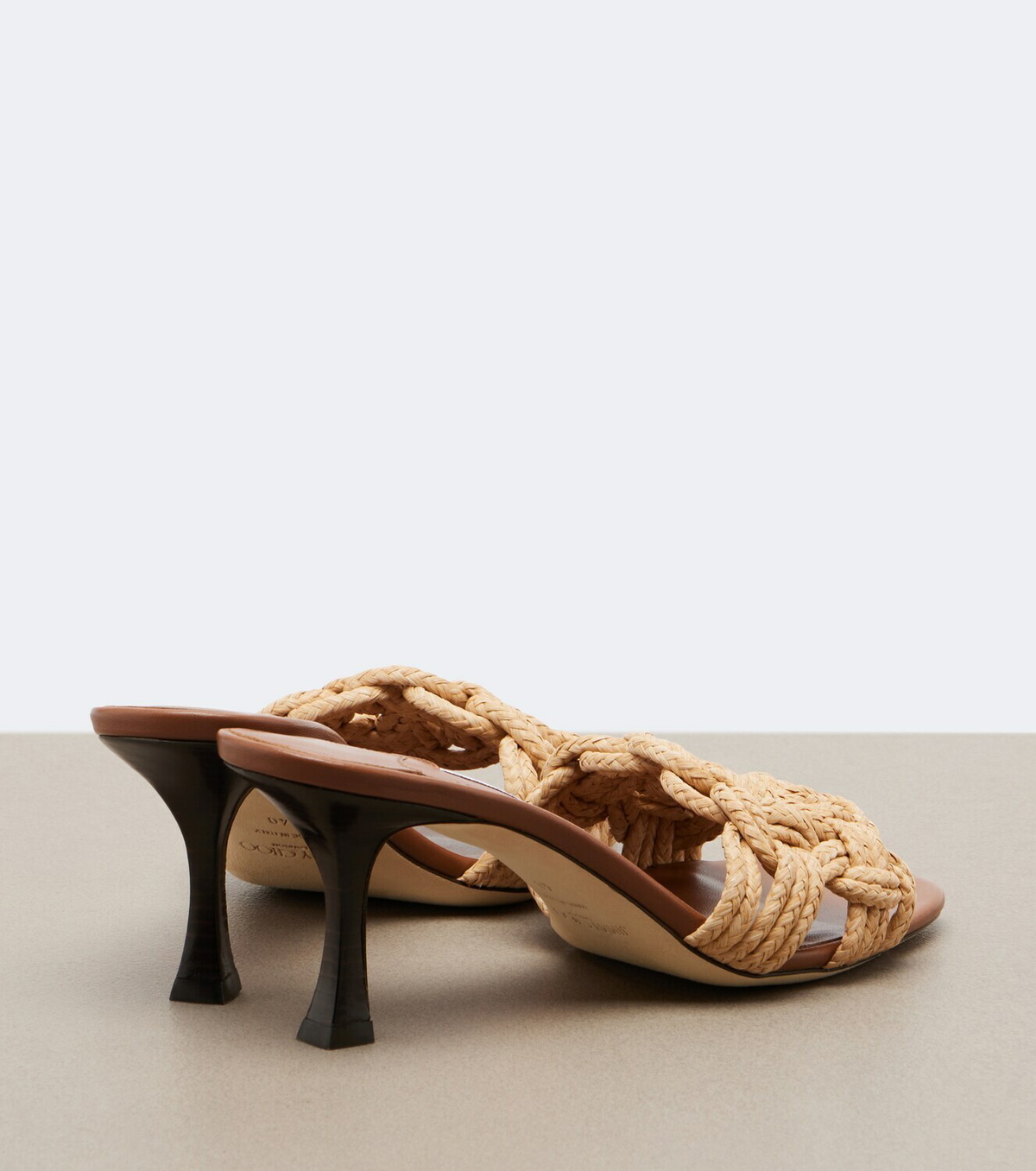 Jimmy Choo Chara raffia mules