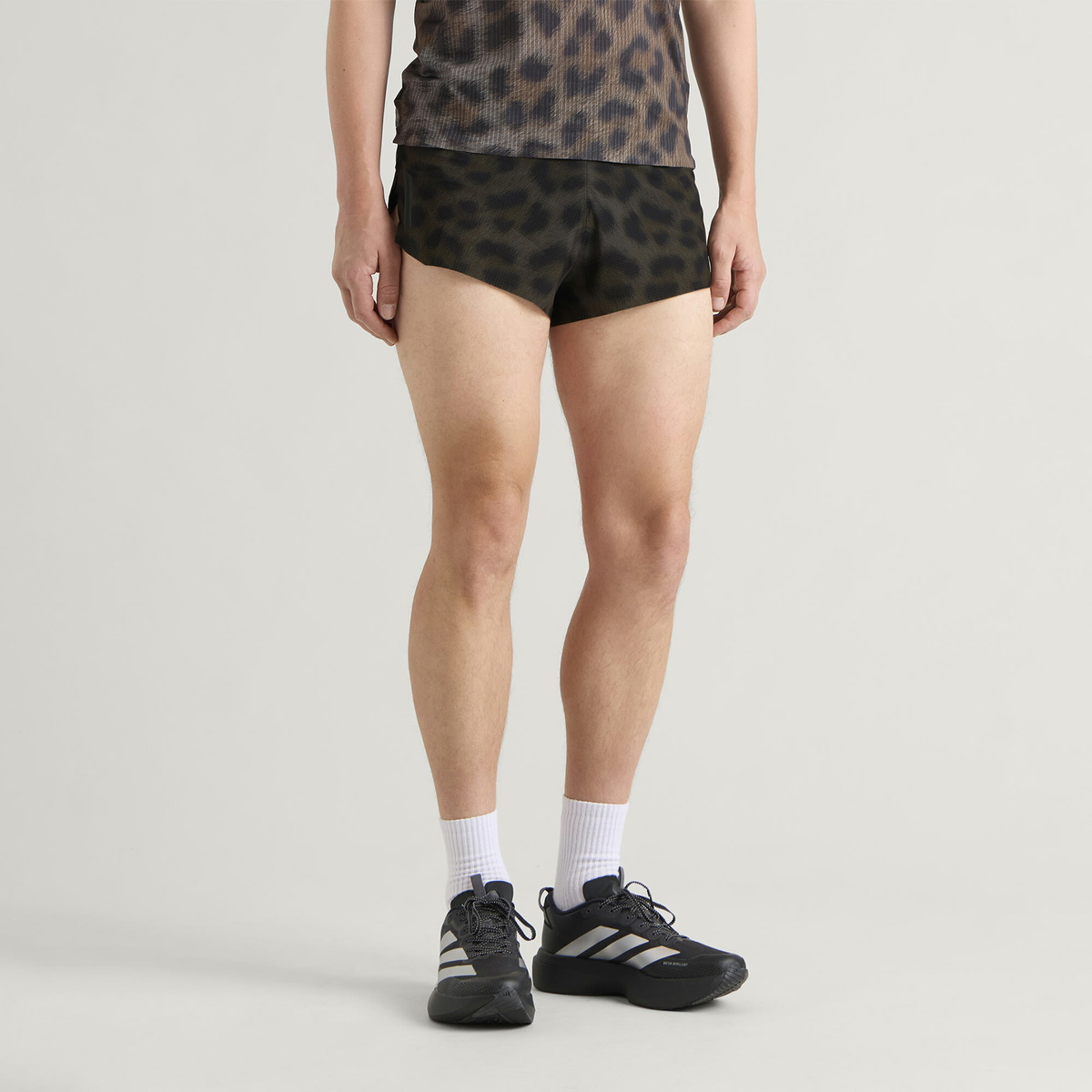 SOAR Men's Marathon Shorts in Leopard