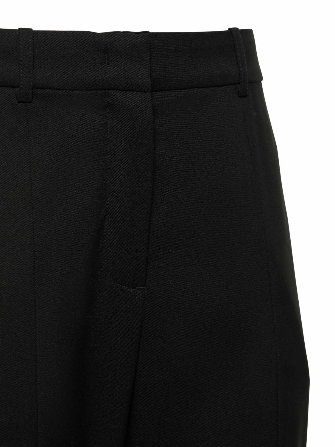 DESIGNERS REMIX Jolene Slit Suiting Wool Blend Pants