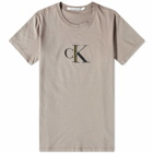 Calvin Klein Men's Institutional T-Shirt in Beige