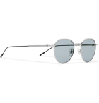 Montblanc - Round-Frame Silver-Tone Sunglasses - Silver