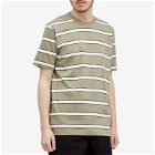 Norse Projects Men's Johannes Organic Stripe T-Shirt in Clay