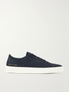Common Projects - Achilles Nubuck Sneakers - Blue