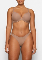 Skims Stretch-jersey Push-up bra Light Brown